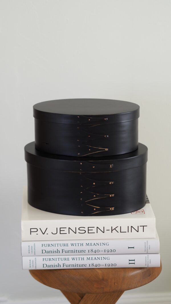SHAKER Oval æske sort - Image 2