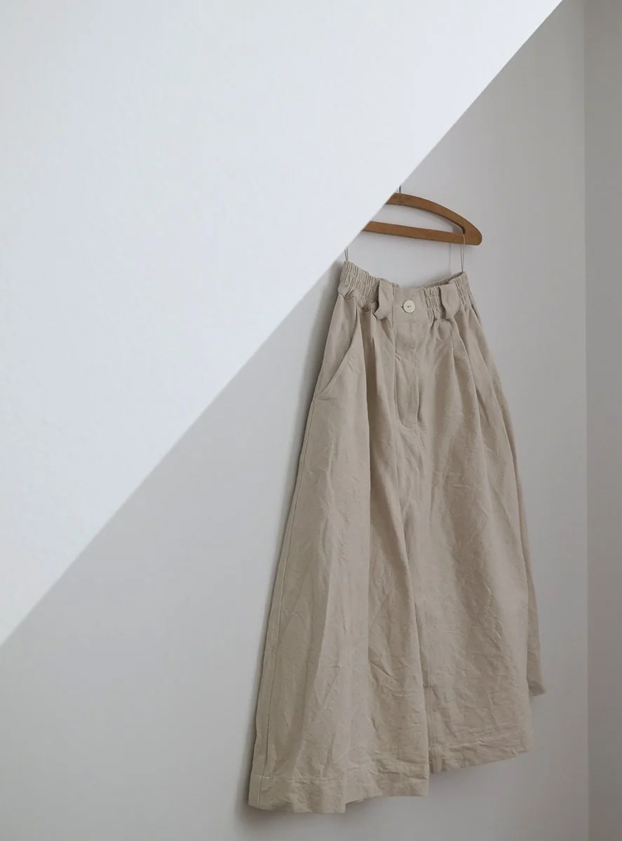 MATKA Canvas Maxi Skirt