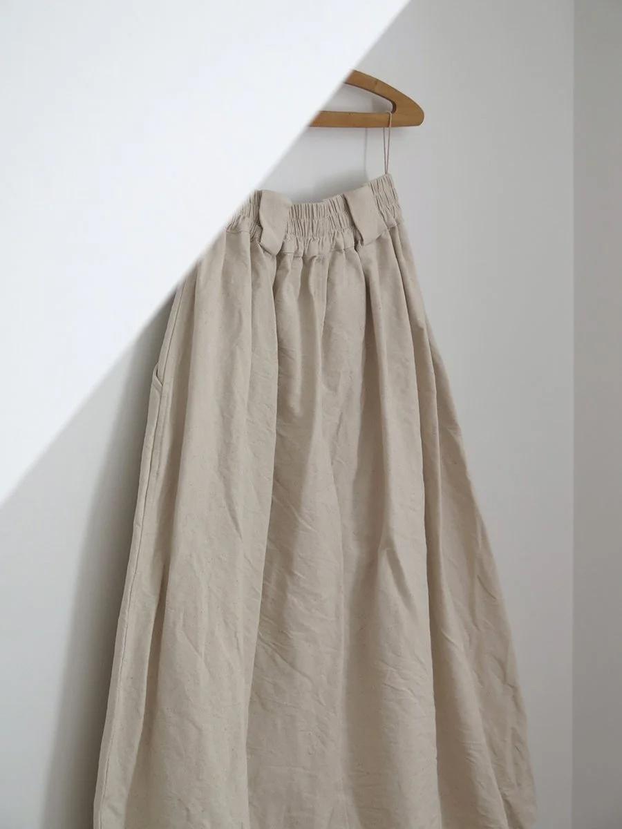MATKA Canvas Maxi Skirt - Image 2